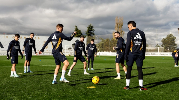 Entrenamiento del Real Madrid (REAL MADRID CF)