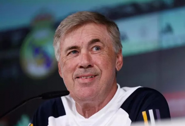 El entrenador del Real Madrid, Carlo Ancelotti, en rueda de prensa (OSCAR J. BARROSO / AFP7 / EUROPA PRESS)