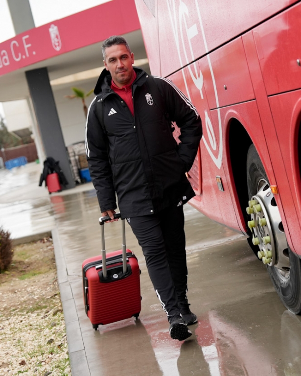 El entrenador del Recreativo Granada, Juan Antonio Milla (GRANADA CF)