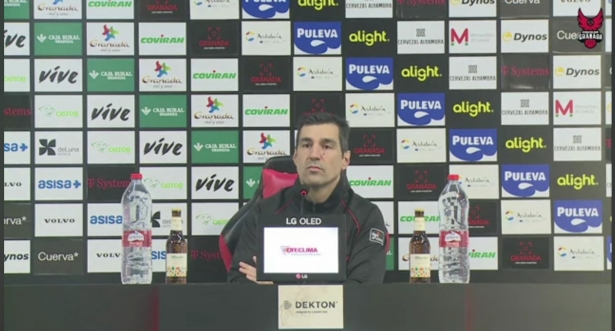 Rueda de prensa previa de Pablo Pin (FUNDACIÓN CB GRANADA)