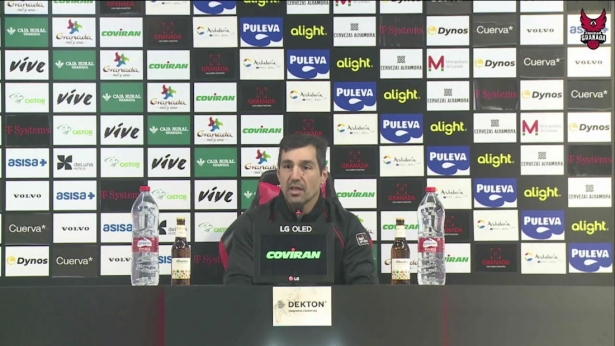 Rueda de prensa previa de Pablo Pin (FUNDACIÓN CB GRANADA) 
