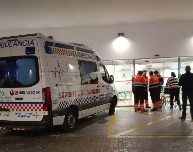 Entrada de urgencias del PTS esta tarde (RADIO MARCA GRANADA)