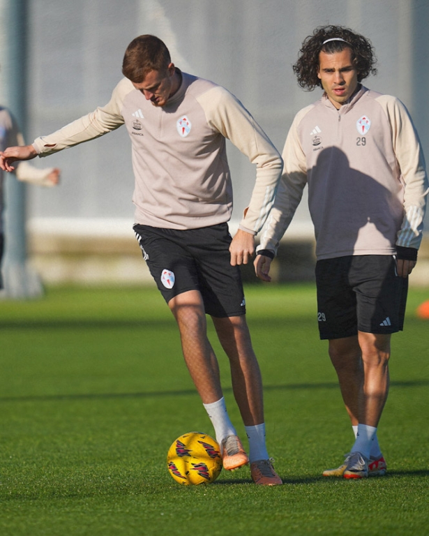 Entrenamiento del Celta de Vigo (CELTA DE VIGO)