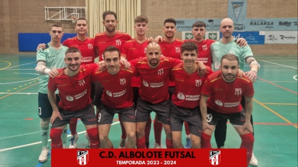 Foto antes del partido del Albolote Futsal (AFS) 