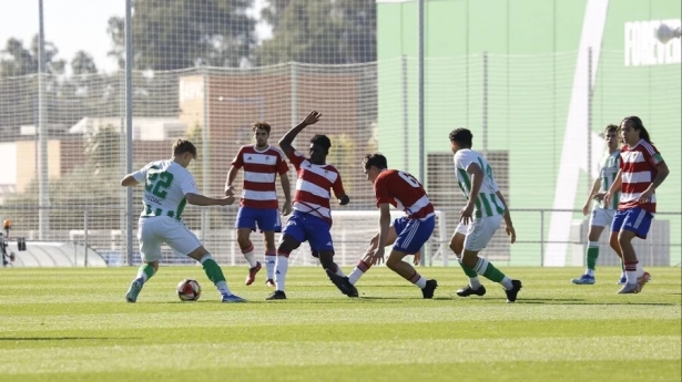 El Granada juvenil empató ente el Real Betis y jugará la Copa del Rey (GRANADA CF) 