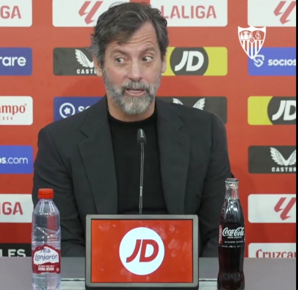 Rueda de prensa de Quique Sánchez Flores (SEVILLA FC)