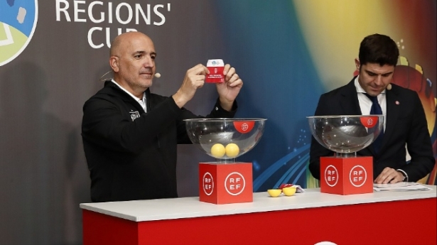 Sorteo de la Copa de las Regiones (RFEF) 