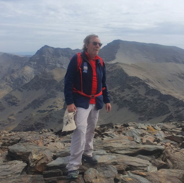 El montañero Julio Perea 