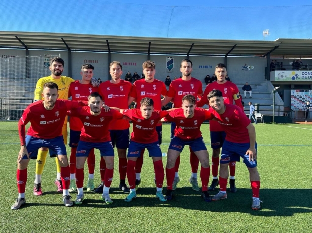 Once inicial del Churriana CF ante el Huércal (JOSÉ REQUENA)