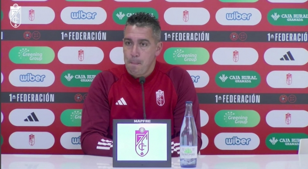 El entrenador del Recreativo Granada, Juan Antonio Milla (GRANADA CF)
