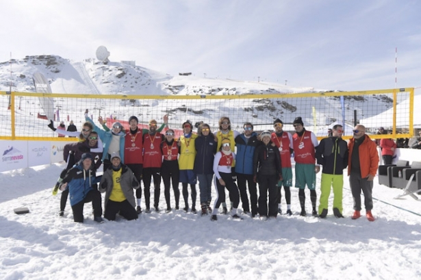 Foto de los mejores equipos del Sierra Nevada International Snow Volley Open (SIERRA NEVADA INTERNATIONAL SNOW VOLLEY OPEN)