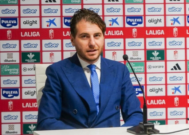 El director deportivo del Granada CF, Matteo Tognozzi (JOSE VELASCO)