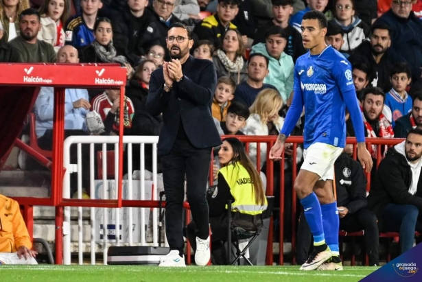 El entrenador del Getafe CF, José Bordalás (JOSÉ M. BALDOMERO)