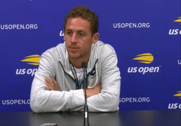 Roberto Carballés durante su participación en el US Open (US OPEN TENNIS CHAMPIONSHIPS) 