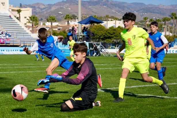 Partido de la selección alevín masculina ante Jaén (RFAF)