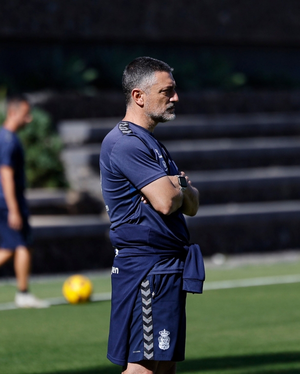El entrenador de la UD Las Palmas, Xavier García Pimienta (UD LAS PALMAS)