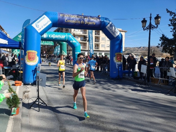 Alberto Amezcua durante la prueba (AYTO. GUADIX)