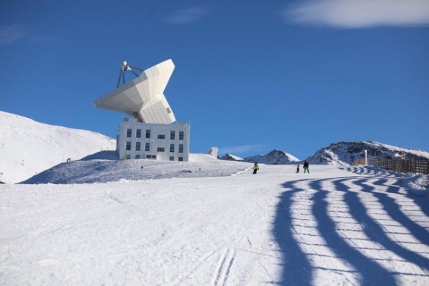 Cabecera de pista en la zona de Loma Dílar en Sierra Nevada (Granada), en imagen de archivo (CETURSA SIERRA NEVADA)