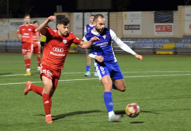 Jordi marcó el gol del CF Motril (J. PALMA / ARCHIVO) 