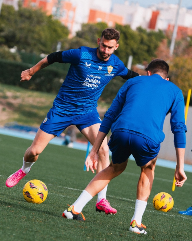 Entrenamiento de la UD Almería (UD ALMERÍA)