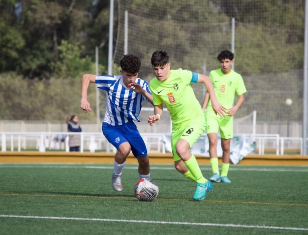 La selección infantil empató ante Málaga (RFAF)