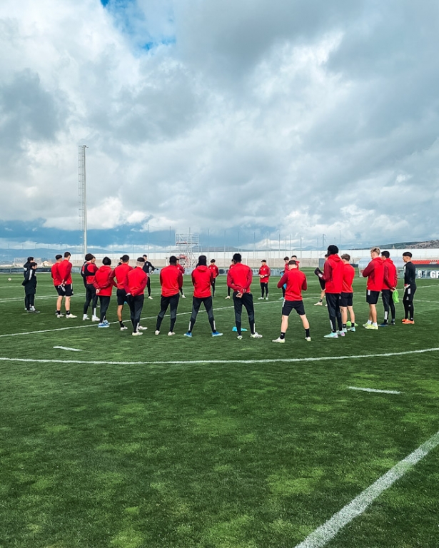 Entrenamiento del Recreativo (GRANADA CF)