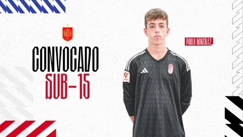 Pablo González irá con la selección sub 15 (GRANADA CF)