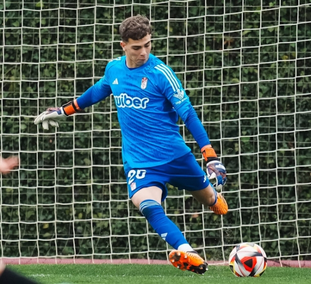 Fran Árbol durante el partido (GCF)