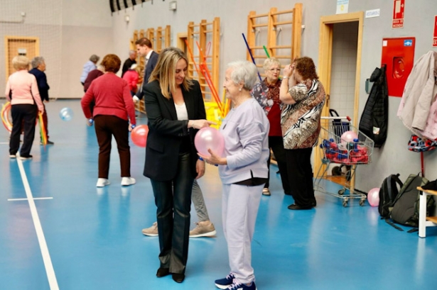 Marífrán Carazo ha visitado las actividades (AYTO. GRANADA)