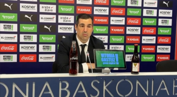 Rueda de prensa post partido de Pablo Pin (SASKI BASKONIA)