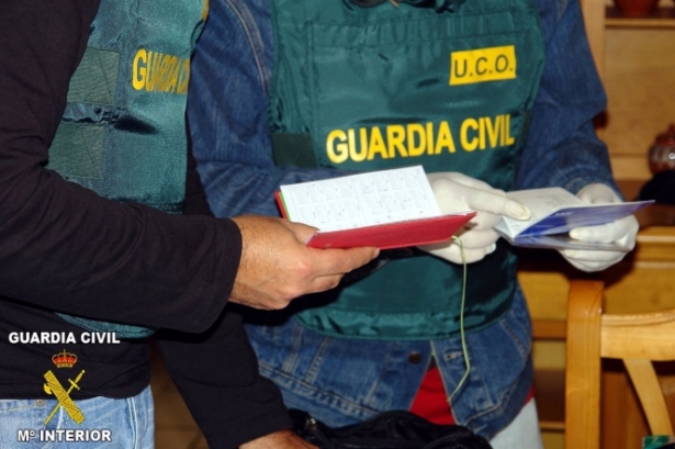 Foto de archivo de un agente de la UCO de la Guardia Civil (GUARDIA CIVIL)