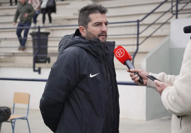 José Burgos tras la semifinal de la Copa de las Regiones (RFEF)