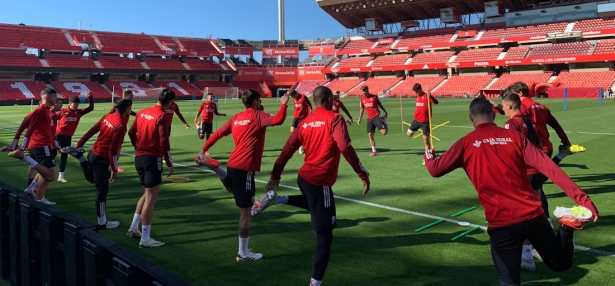 Entrenamiento del Granada CF (DARIO GUERRERO)