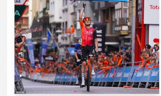 Carlos Rodríguez gana la última etapa de la Itzulia (SPRINTCYCLING)