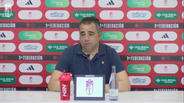 El entrenador del Recreativo Granada, Germán Crespo (GCF)