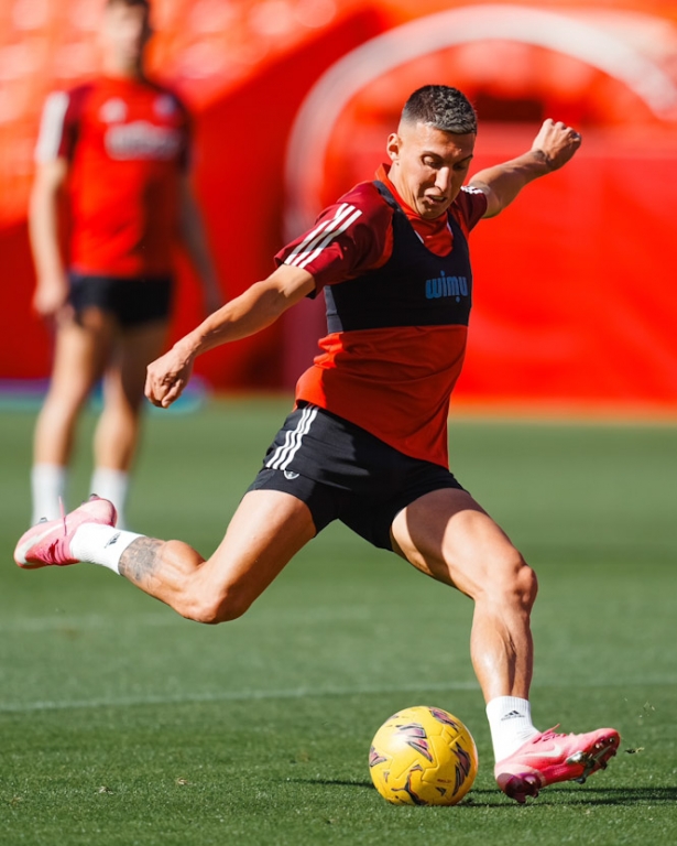 Myrto Uzuni durante un entrenamiento (GCF)