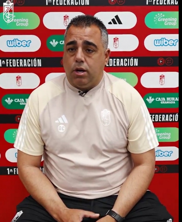 El entrenador del Recreativo Granada, Germán Crespo (GCF)
