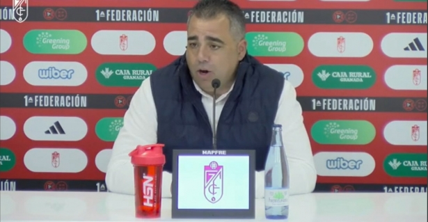 El entrenador del Recreativo Granada, Germán Crespo (GCF)