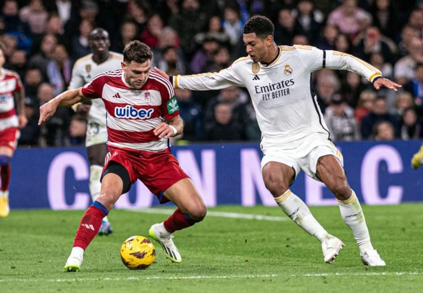 Partido disputado ante el Real Madrid en el `Santiago Bernabéu` (LOF)