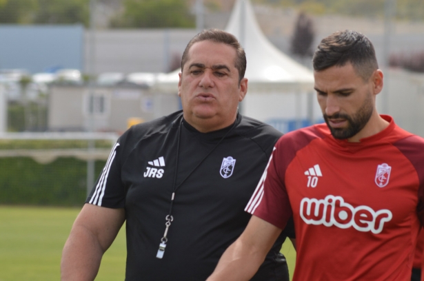 José Ramón Sandoval con Antonio Puertas (J. PALMA)