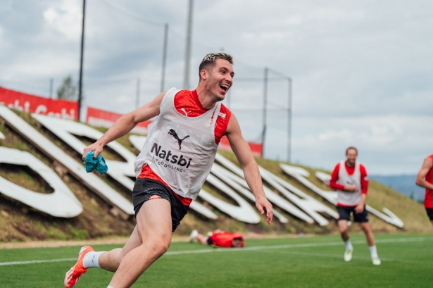 Entrenamiento del Girona FC (GIRONA FC)