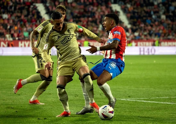 Callejón durante el partido ante el Girona (LOF)