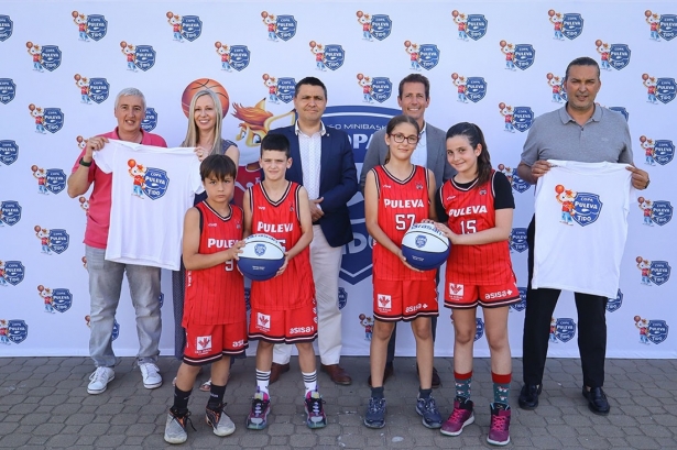 Presentación de la  final autonómica de la Copa Puleva Tido de minibasket 