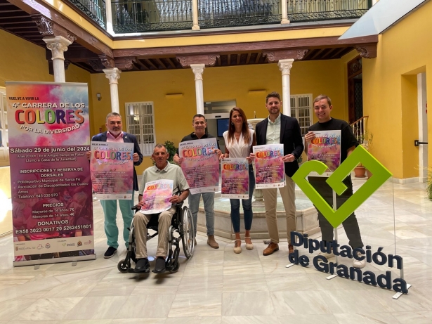 Presentación de la carrera de colores por la diversidad (DIPGRA)