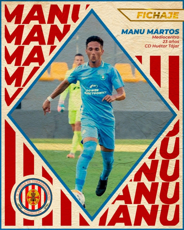 Manu Martos se marcha al Torredonjimeno (UD TORREDONJIMENO) 