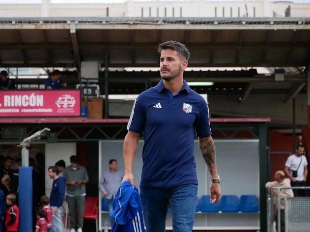 Edu Oriol durante su etapa en el CF Motril (CF MOTRIL)