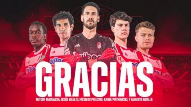 Los cedidos se marcha a sus clubes de origen (GRANADA CF) 