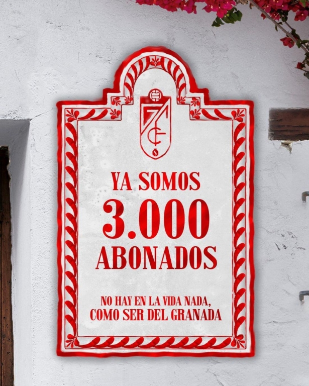 El Granada ya ha alcanzado los 3.000 abonados (GRANADA CF) 