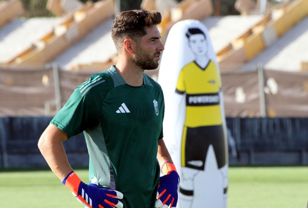 Luca ha completado su primera sesión de trabajo como rojiblanco (J. PALMA)