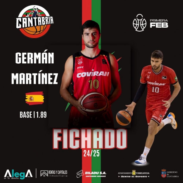 Nueva aventura para Germán Martínez (GRUPO ALEGA CANTABRIA)